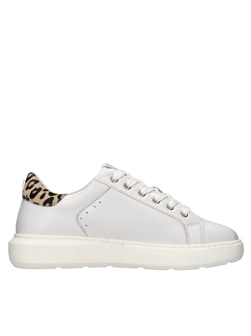 Sneakers in pelle LORENZO MARI | SIRIO LEATHERBIANCO-LEOPARD